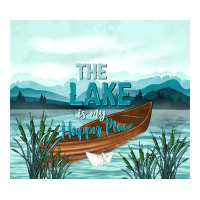 the lake is my happy place | Teevron