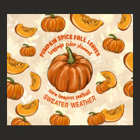 Pumpkin Spice Fall Leaves Heavy Core Tee | Teevron