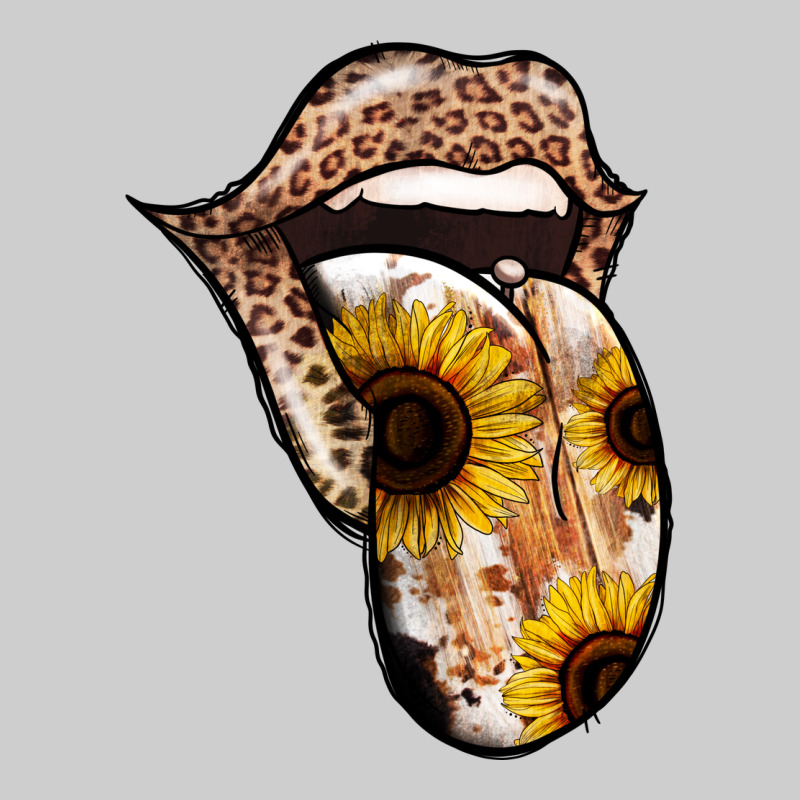 Leopard Sunflower Tongue Premium Tee by Jasminsmagicworld | Teevron