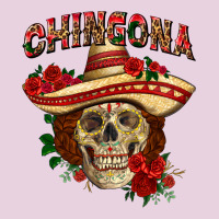 Chingona With Roses Mexico Ladies Tee | Teevron