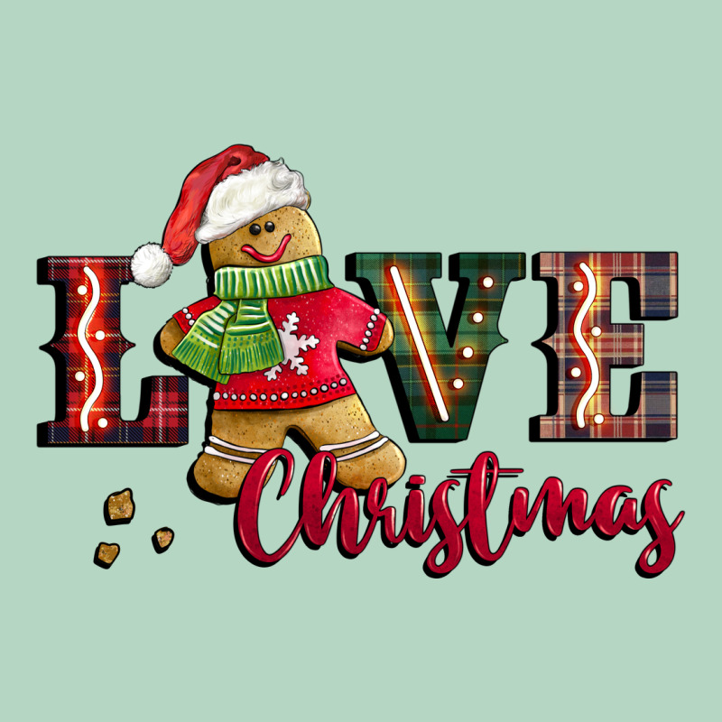 Love Christmas Gingerbread Classic Tee by CowGirlArtShop | Teevron