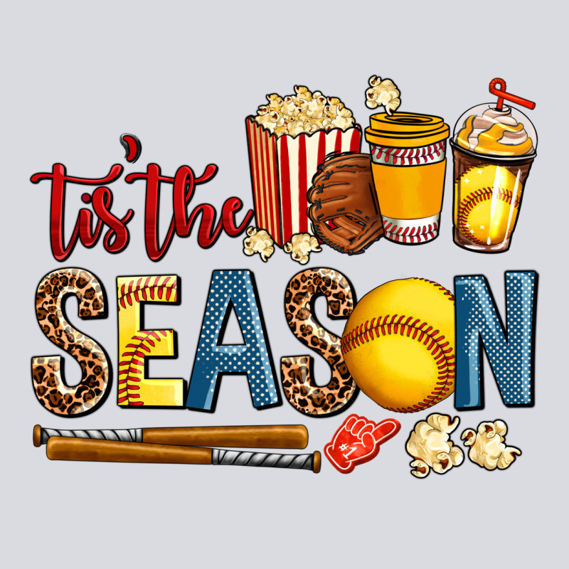 Tis The Season Softball Zipper Hoodie by AdoDesignShop | Teevron
