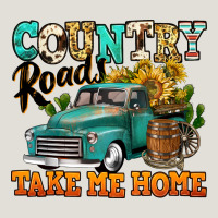 Country Roads Take Me Home Vintage Truck Heavy Core Tee | Teevron