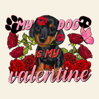 My Dog Is My Valentine's Day Vintage Tee | Teevron