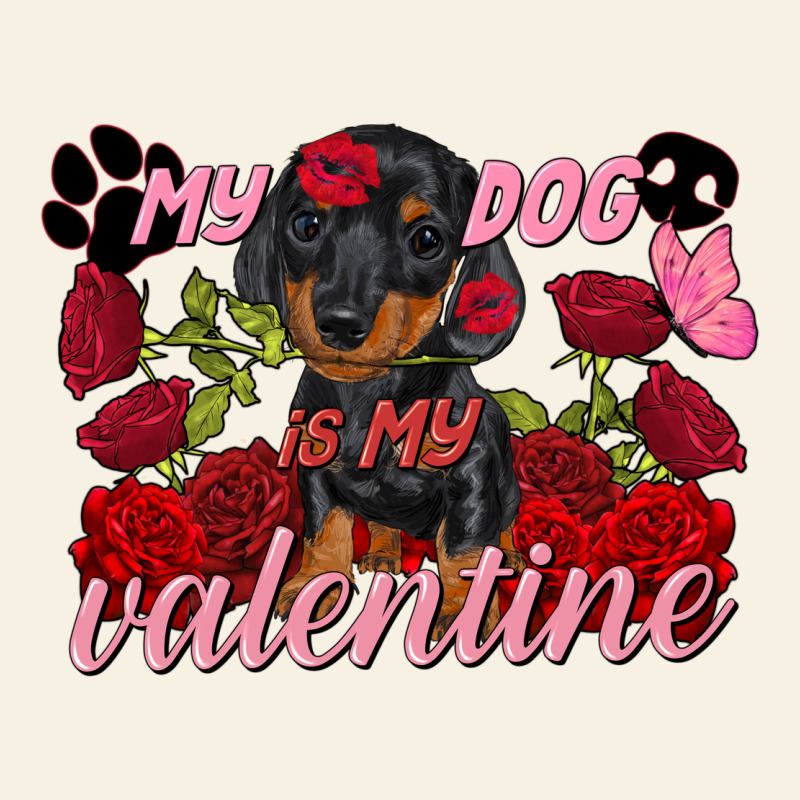 My Dog Is My Valentine's Day Vintage Tee by FaDigitalArtStudio | Teevron