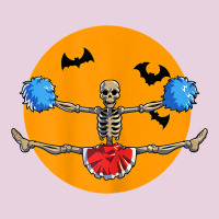 Cheerleading Skeleton Halloween Cheer Skeleton Cheerleader T Shirt Ladies Tee | Teevron