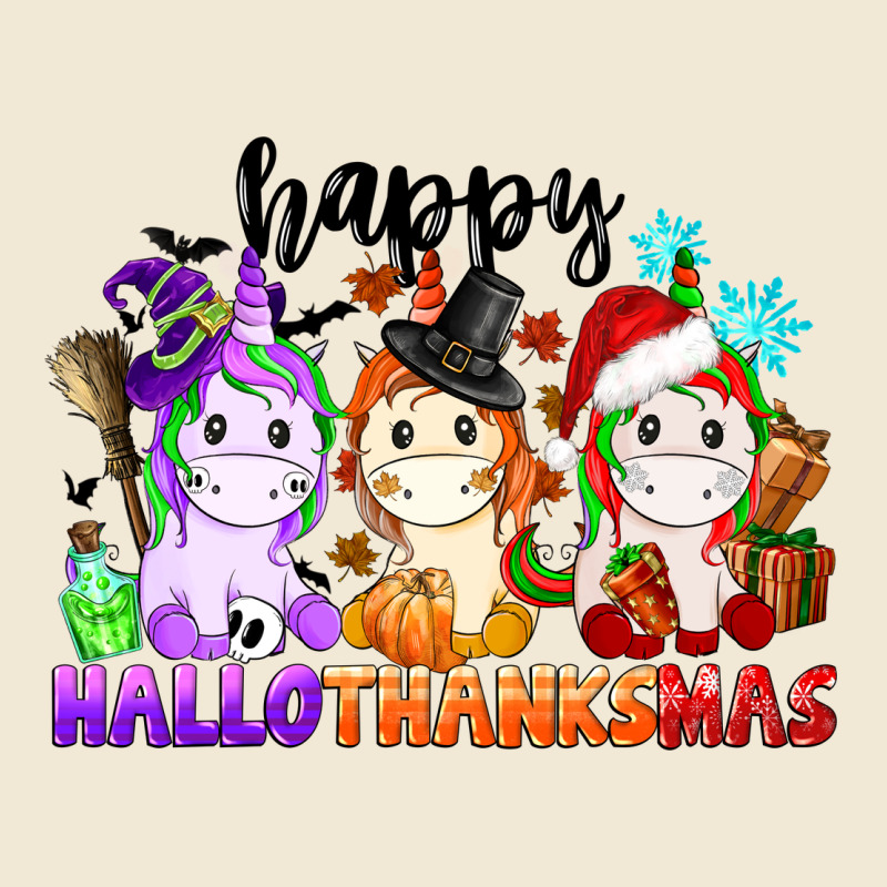 Happy Hallothanksmas Unicorn Premium Tee by CowGirlArtShop | Teevron