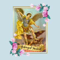 St Michael The Archangel - Protector Catholic Church Angel Ladies Tee | Teevron