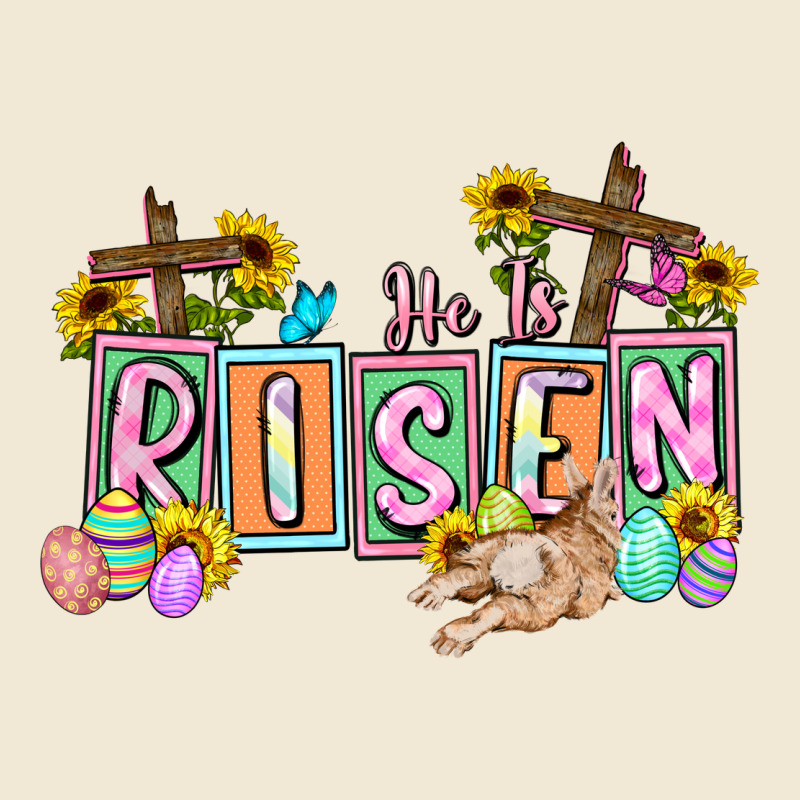 He Is Risen Easter  Easter Day Ladies Tee by CowGirlArtShop | Teevron