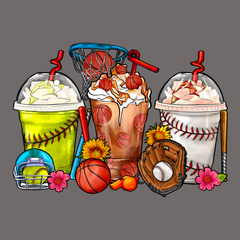Softball Basketball Baseball Sports Coffee Cups Urban Heavy Tee by FaDigitalArtStudio | Teevron