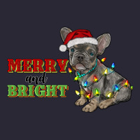 Merry And Bright French Bulldog Vintage Tee | Teevron