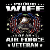 Proud Wife Of An Air Force Veteran Military Vet Spouse Gifts Premium M Ladies Tee | Teevron