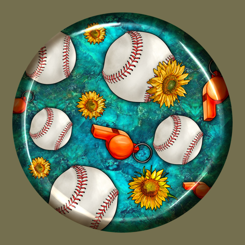 Baseball With Sunflower Round Earrings Vintage Hoodie by BundleAndBundleShop | Teevron