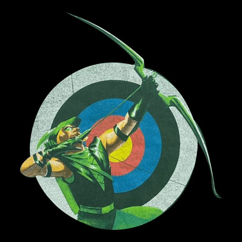 Green Arrow Dc, Green Arrow Dc Vintage, Green Arrow Dc Art, Green Arro Ladies Tee by InspiraDesign | Teevron