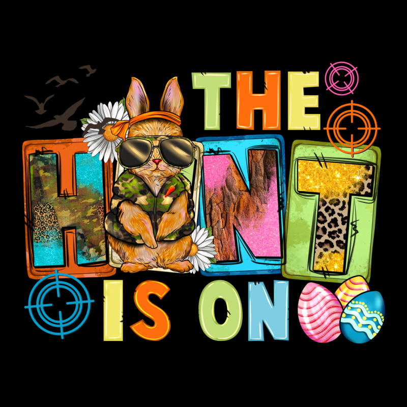 The Hunt Is On Easter Day Ladies Tee by CowGirlArtShop | Teevron