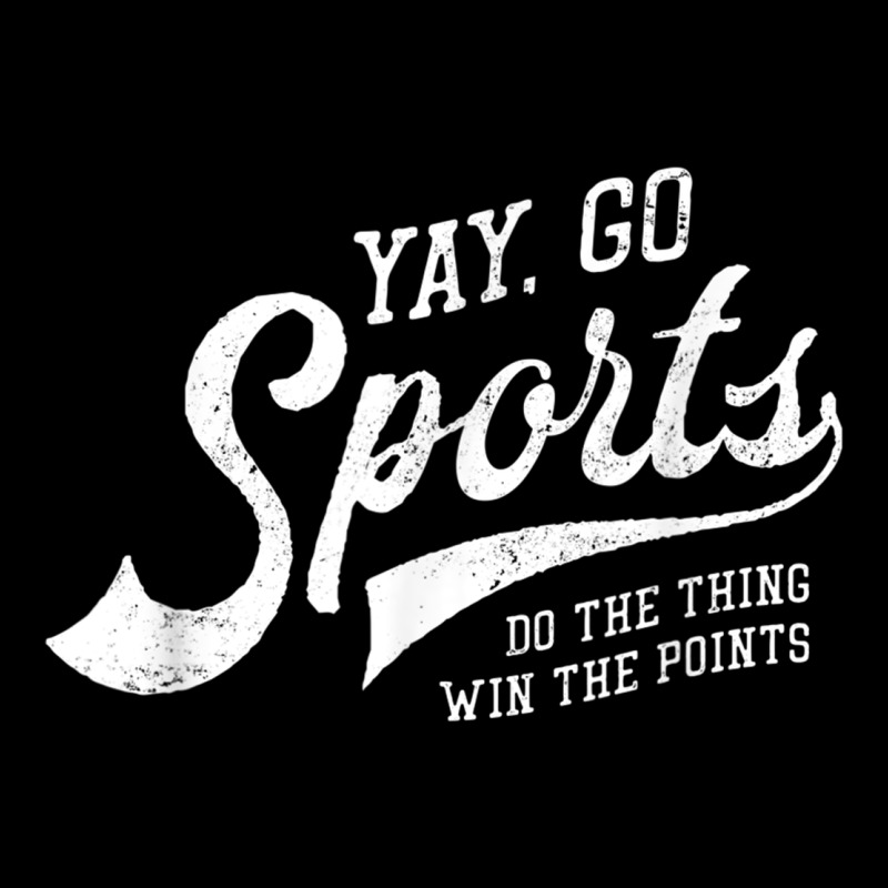 Yay Go Sports Vintage Funny Sports Ladies Tee by ArtChic | Teevron