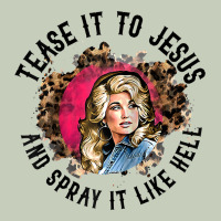 Tease It To Jesus And Spray It Like Hell Leopard Western Raglan Baseba Ladies Tee | Teevron