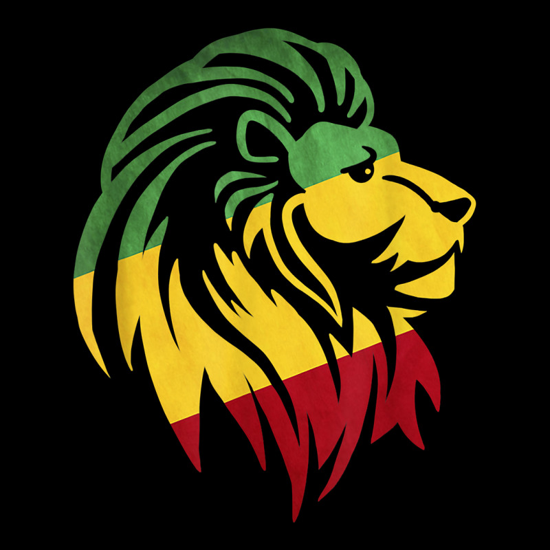 Lion Of Judah Reggae, Rasta, Ethiopia Jamaican Roots Ladies Tee by ArtChic | Teevron
