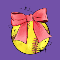 Coquette Softball Bow Premium Sweatshirt | Teevron