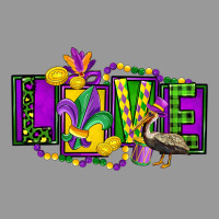 Mardi Gras Love Vintage Hoodie | Teevron