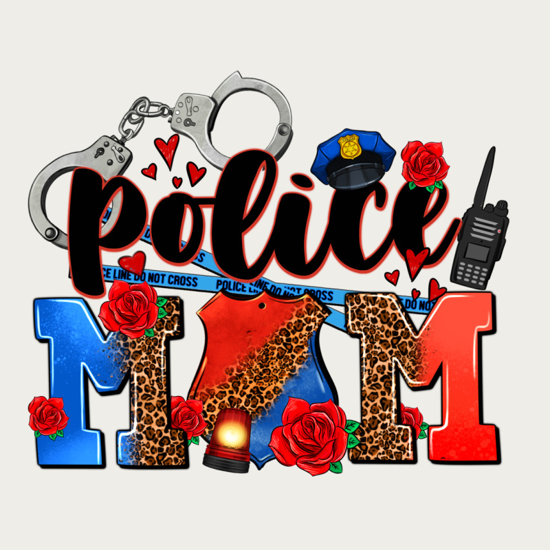 Police Mom Zipper Hoodie by AdoDesignShop | Teevron