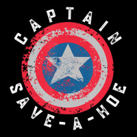 Captain Save-a-hoe Vintage Funny Retro Ladies Tee | Teevron