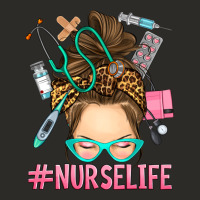 Messy Bun Nurse Life Heavy Core Tee | Teevron