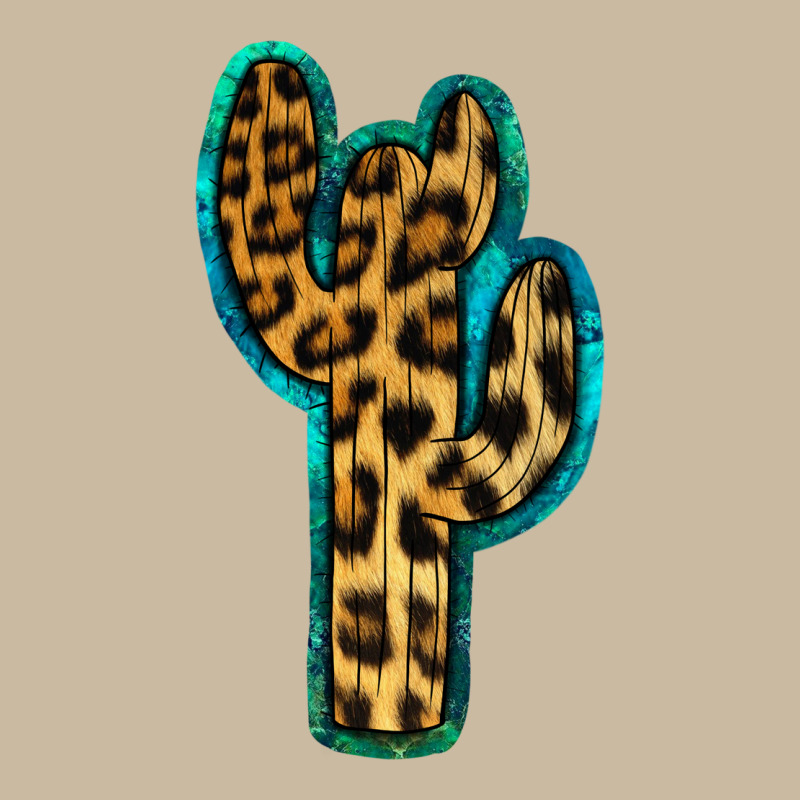 Turquoise Leopard Cactus Long Sleeve Tee by RanaPortraitStore | Teevron