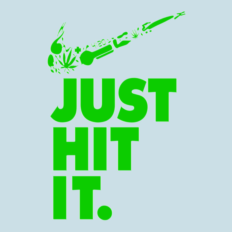 Just Hit It Cannabis Weed Vintage Retro Design For Weed Lover Ladies Tee by SnappyArt | Teevron