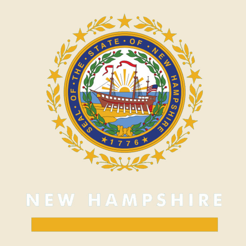 New Hampshire State Flag New Ladies Tee by SnappyArt | Teevron