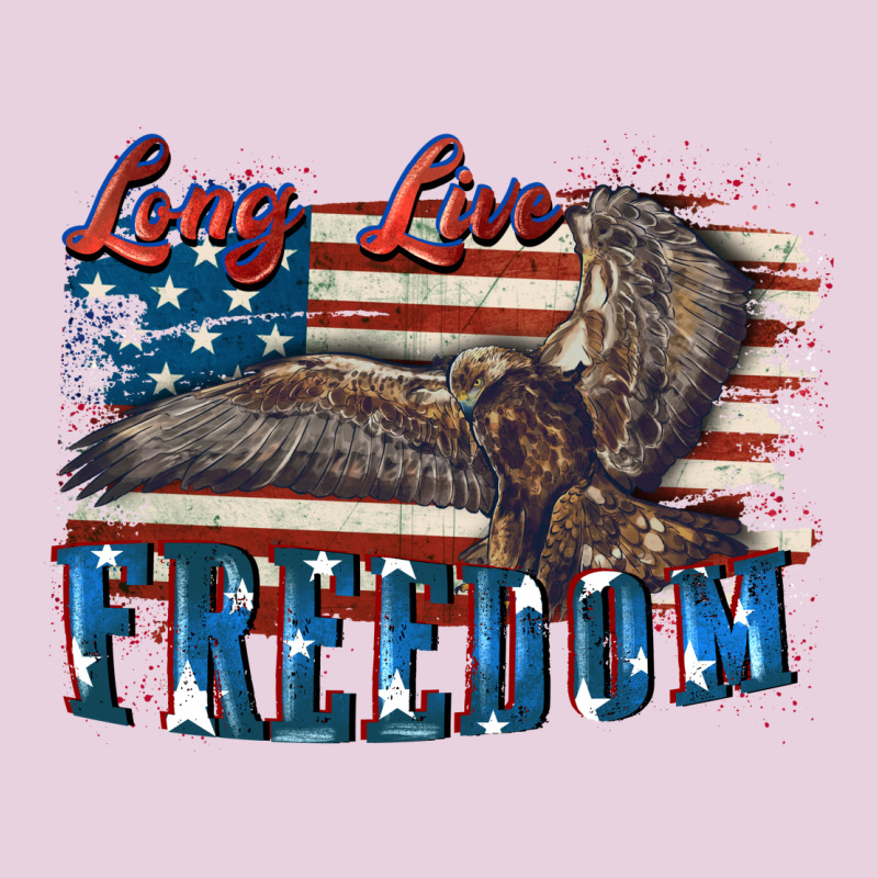 Long Live Freedom 4th Of July Ladies Tee by CowGirlArtShop | Teevron