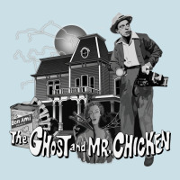 The Ghost And Mr Chicken Green Ladies Tee | Teevron