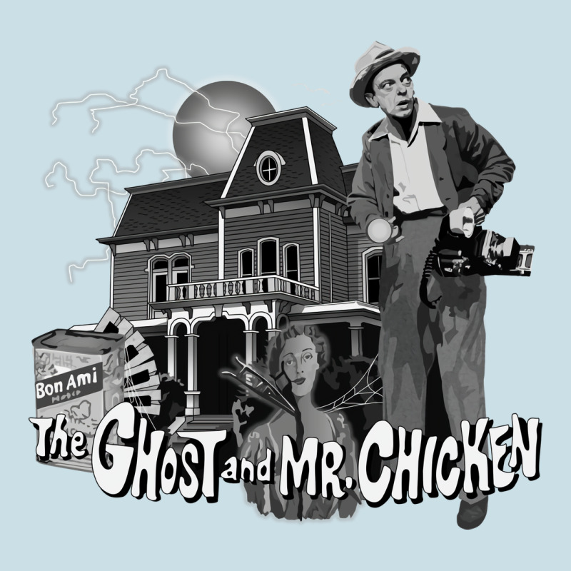 The Ghost And Mr Chicken Green Ladies Tee by FloraArt | Teevron