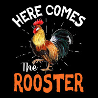 Here Comes The Rooster Shirt Chicken Lady Outfit 243 Ladies Tee | Teevron