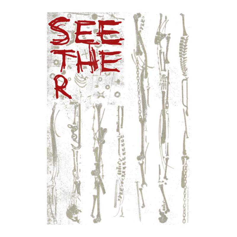 Seether Bone Flag Ladies Tee by ArtMosaic | Teevron
