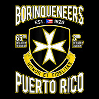 Borinqueneers Puerto Rico Flag Honor Et Fidelitas Ladies Tee | Teevron