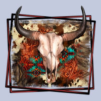 Western Bull Skull Long Sleeve Tee | Teevron