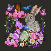 Easter Eggs And Bunny With Cross Easter Day Heavy Core Tee | Teevron