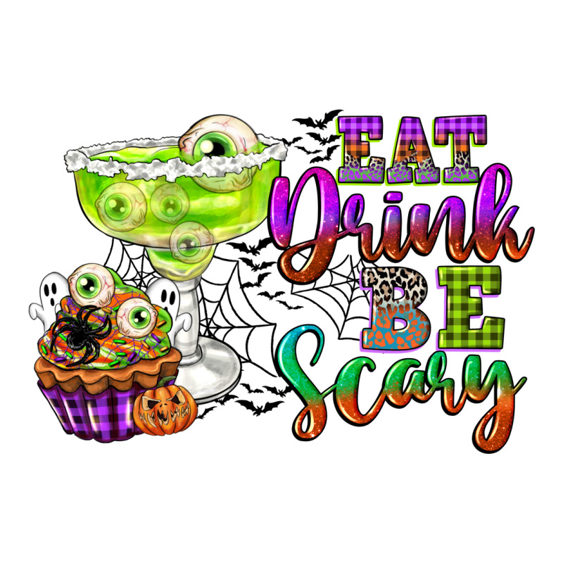 Eat Drink And Be Scary Premium Tee by CowGirlArtShop | Teevron