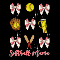 Softball Coquette Bow Premium Sweatshirt | Teevron