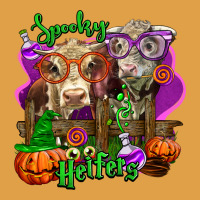 Spooky Halloween Cows Premium Hoodie | Teevron