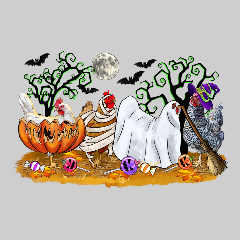 Halloween Chicken Premium Tee by CowGirlArtShop | Teevron