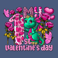 My First Valentine's Day Dragon Vintage Hoodie | Teevron