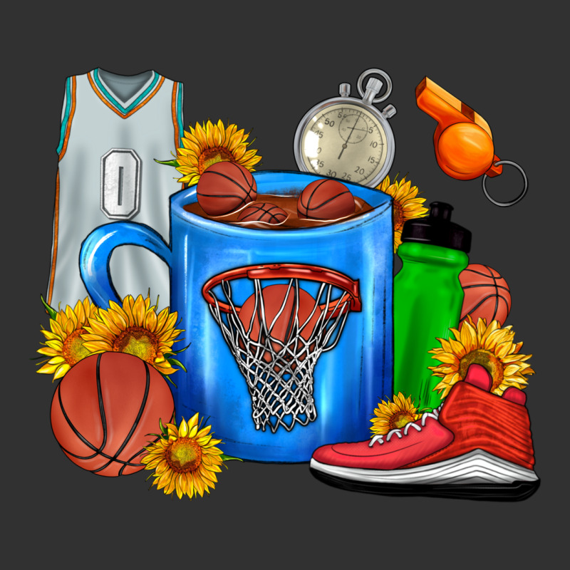 Basketball Coffee Cup Urban Heavy Tee by FaDigitalArtStudio | Teevron