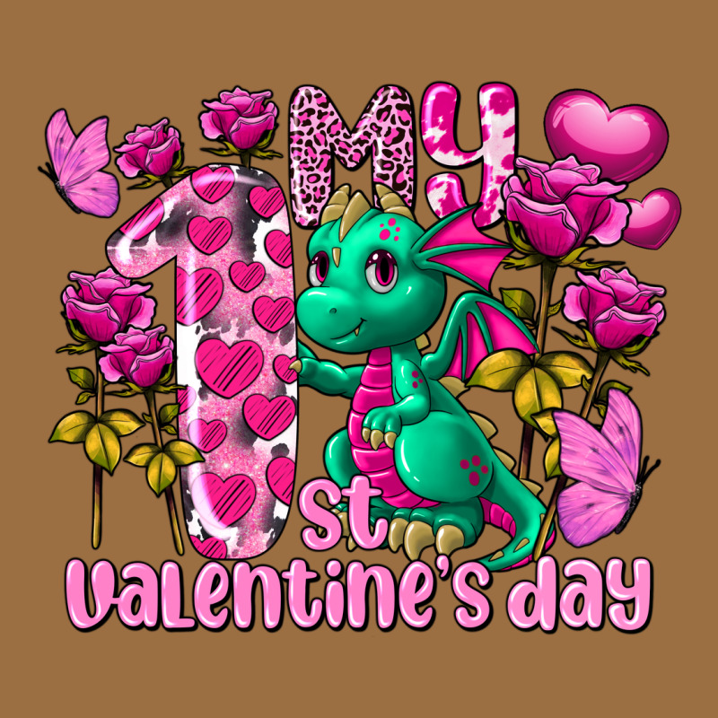 My First Valentine's Day Dragon Vintage Tee by FaDigitalArtStudio | Teevron