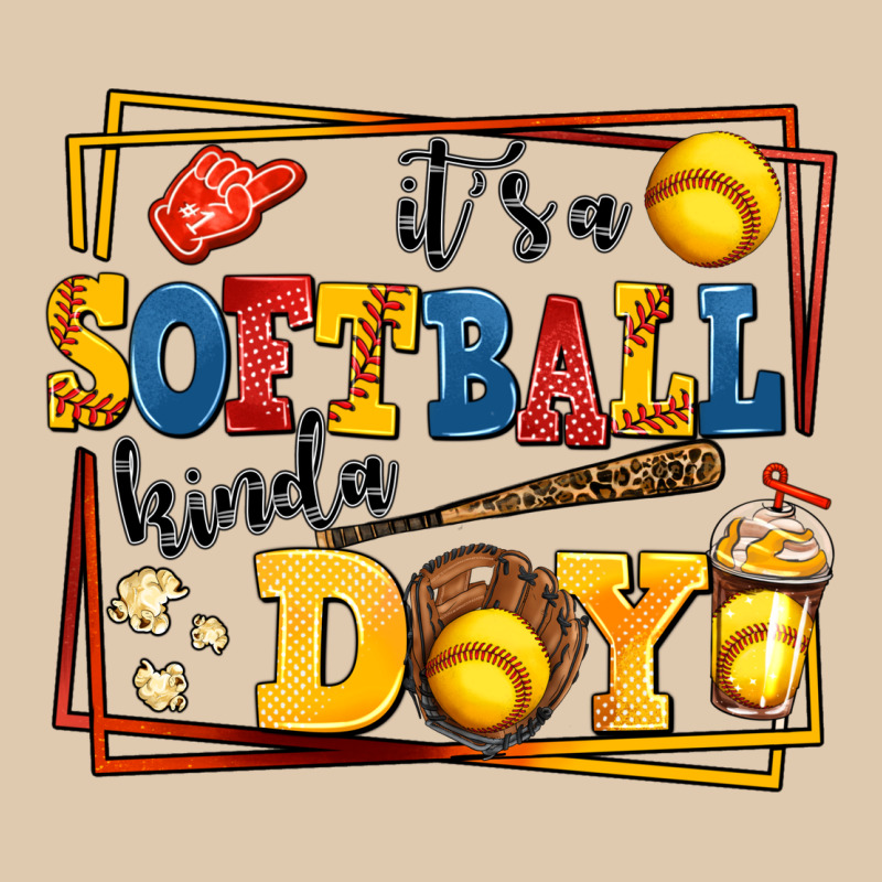Its A Softball Kinda Day Heavyweight Sweatshirt by AdoDesignShop | Teevron