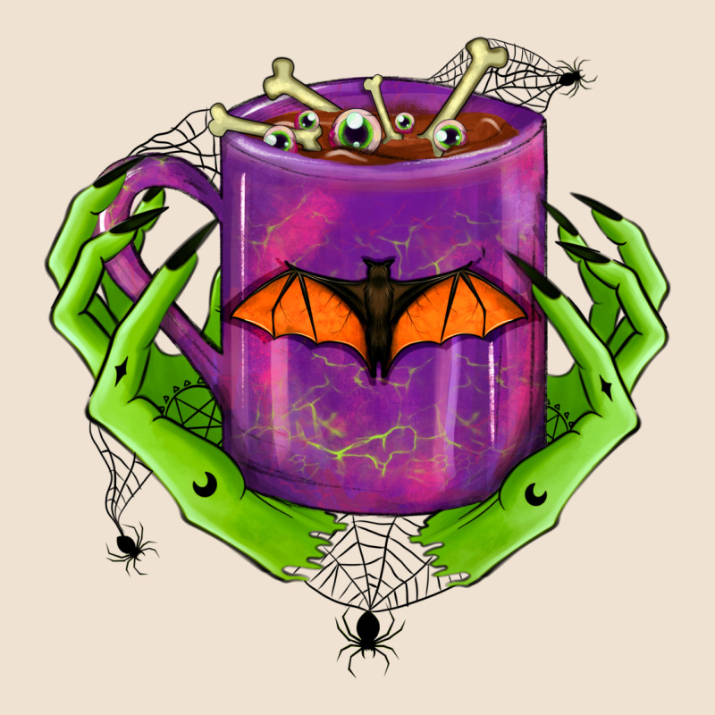 Halloween Coffee Cup With Hands Urban Heavy Tee by FaDigitalArtStudio | Teevron