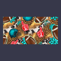 American  Football With Turquoise License Plate Long Sleeve Tee | Teevron