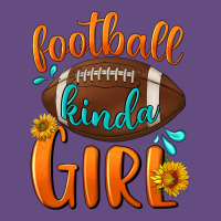 Football Kinda Girl Vintage Hoodie | Teevron