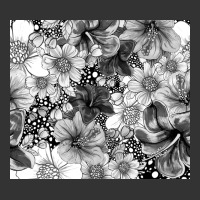 black and white floral | Teevron